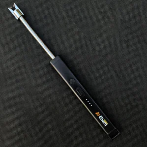 Electric rechargeable lighter Arc Lighter Best for Kitchen BBQ and Candles Black custom