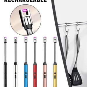 Lighter Kitchen Electric Lighter USB Windproof Flameless Plasma Ignition