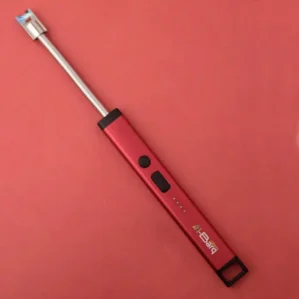 Rechargeable Electric Candle Lighter with USB charging Red 700x700