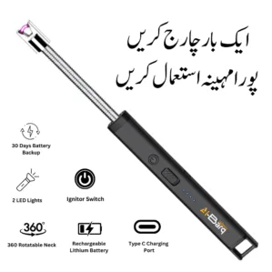 electric lighter black specs