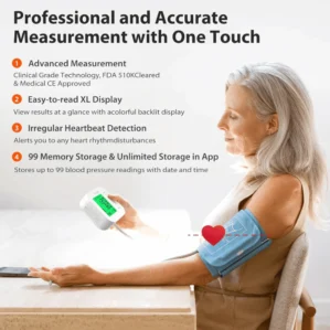 iHealth BP operator touch