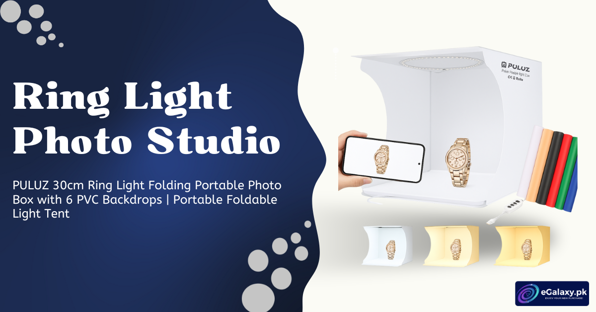 Puluz Portable Photo Light Box : Perfect Studio Setup for Stunning Product Photos