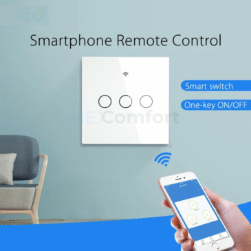 3 Gang WiFi Touch Panel