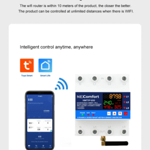 100A 3 Phase WiFi Breaker