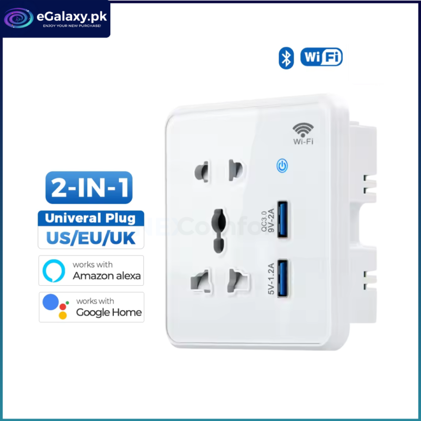 Home New 18 10A WiFi Wall Socket
