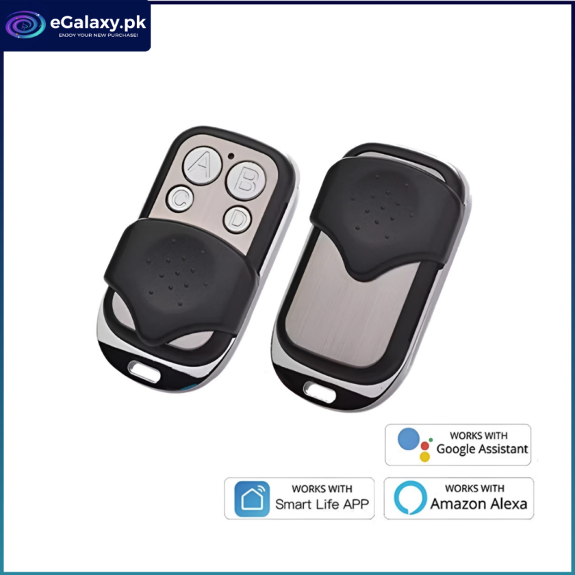 4 Channel RF Remote Control 433MHz – Universal Garage & Gate Access