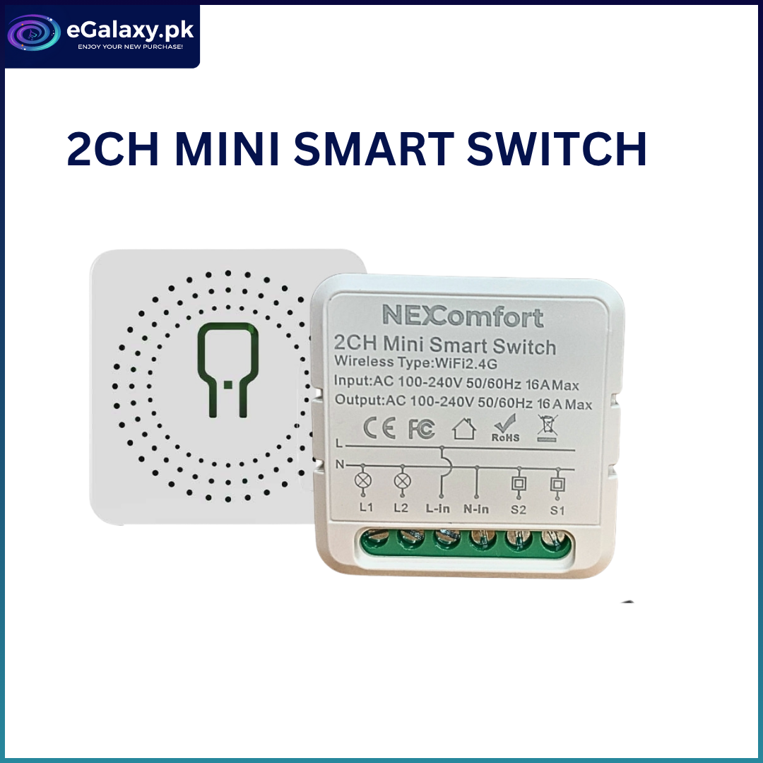 2CH Smart WiFi Mini Switch 2CH Smart WiFi Mini Switch