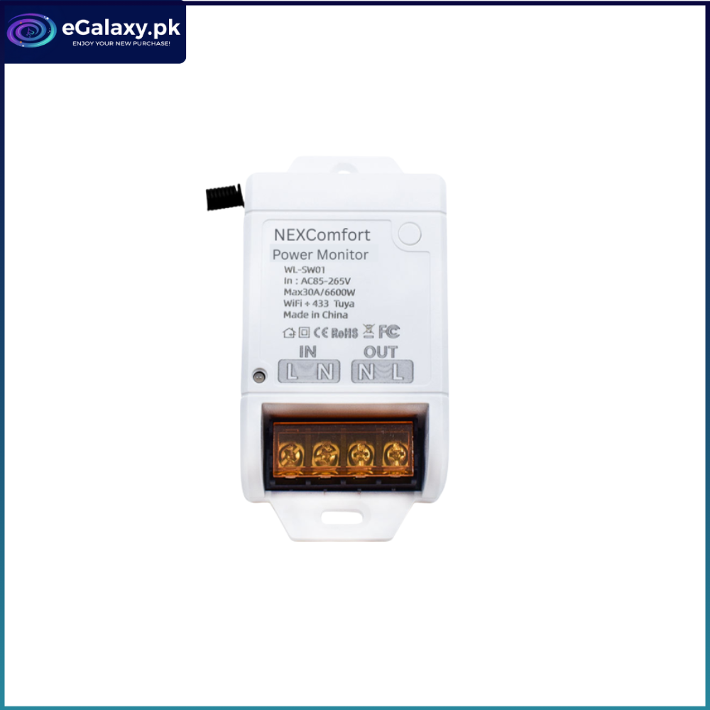 30A Smart Power Monitor Switch β High-Power Appliances, Alexa & Google Home Compatible 1 30A Smart Power Monitor Switch