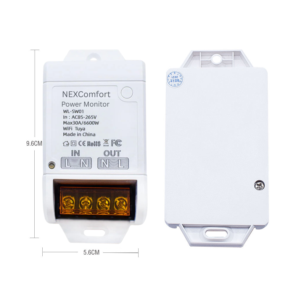 30A Smart Power Monitor Switch