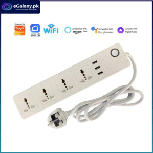 Smart WiFi Power Strip – Tuya-Powered Universal Home Power Hub with Alexa & Google Assistant Control