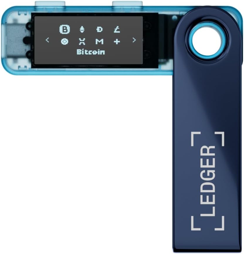 Ledger Nano S Plus – Securely Manage Crypto & NFTs with Ledger Wallet (Neptune Blue) - Image 6