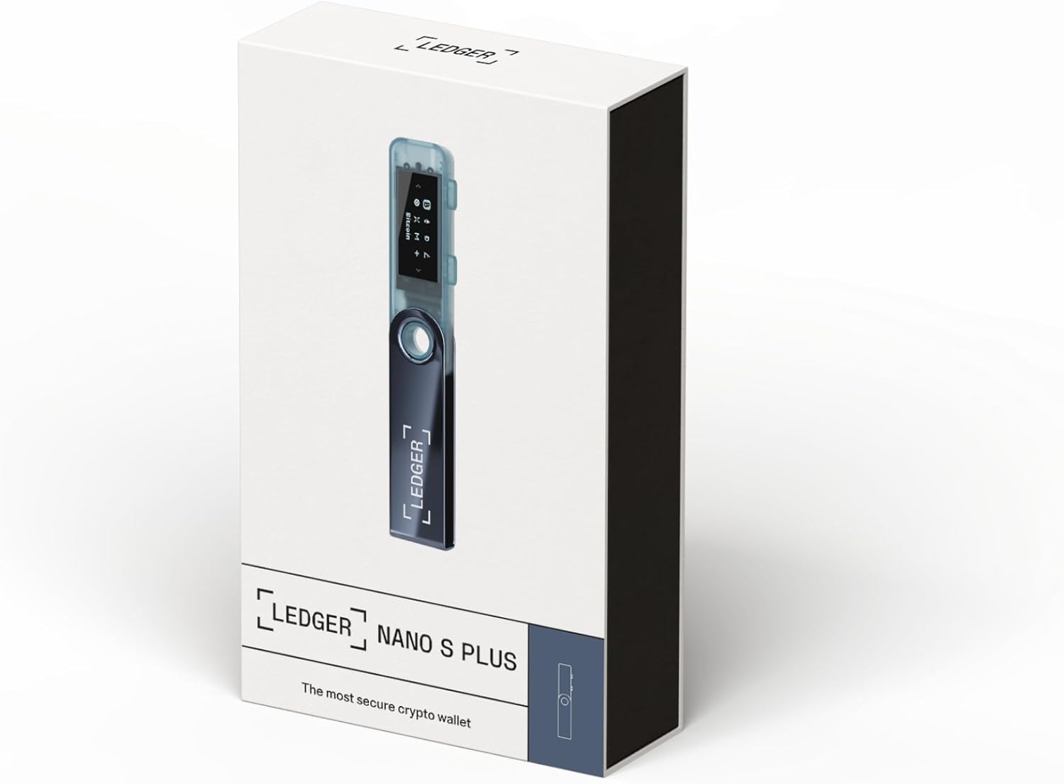 Ledger Nano S Plus – Securely Manage Crypto & NFTs with Ledger Wallet (Neptune Blue) - Image 2