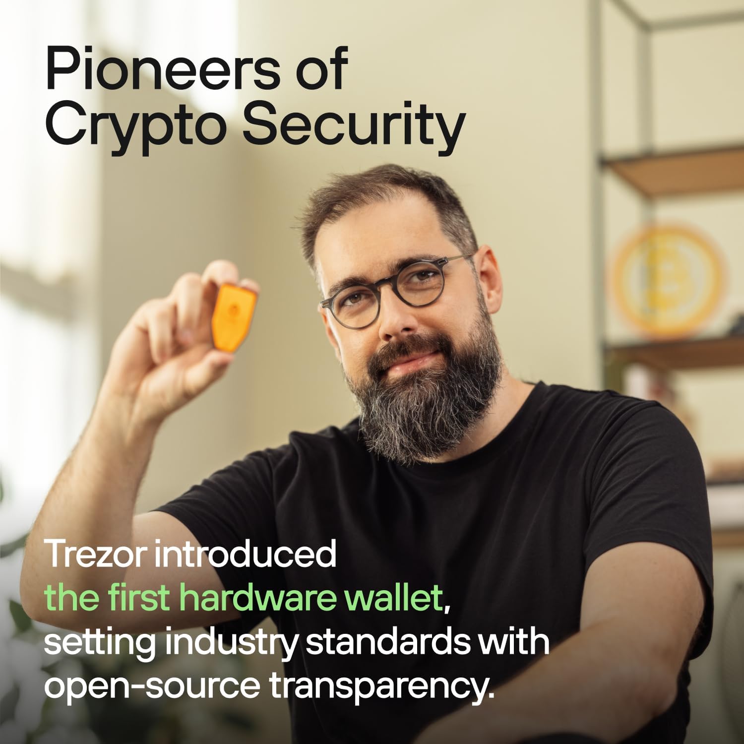 TREZOR Safe 5 Secure Hardware Wallet with Touchscreen & Advanced Crypto Protection - Image 2