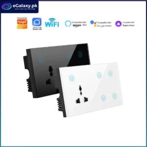 Wifi 4 Gang With Wall Socket