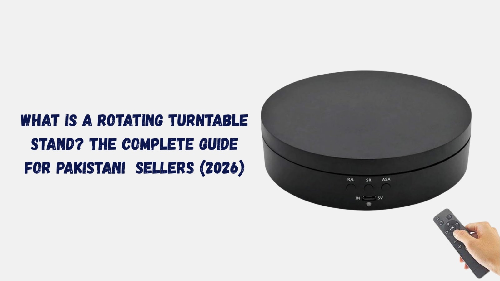 What is a Rotating Turntable Stand
