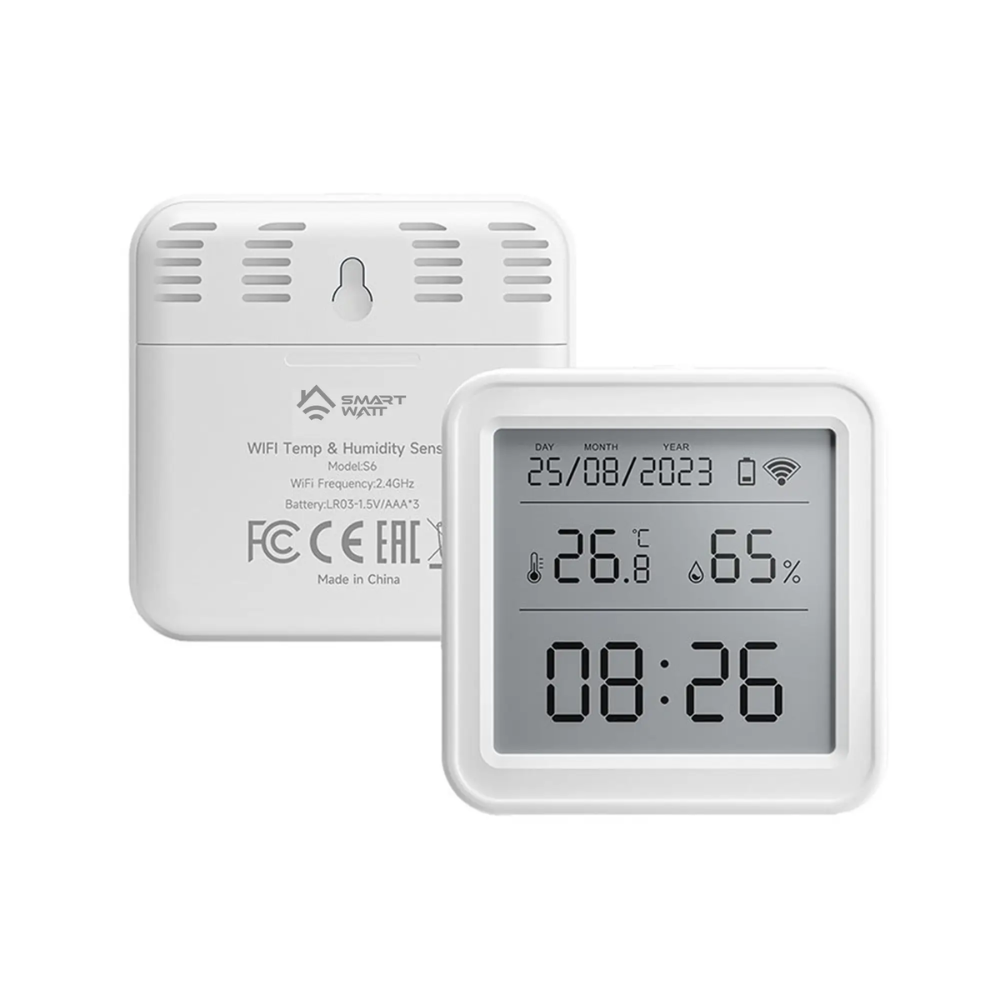 Smart Temperature & Humidity Monitor with Backlight LCD 3 Smart Temperature & Humidity Monitor with Backlight LCD - Image 2