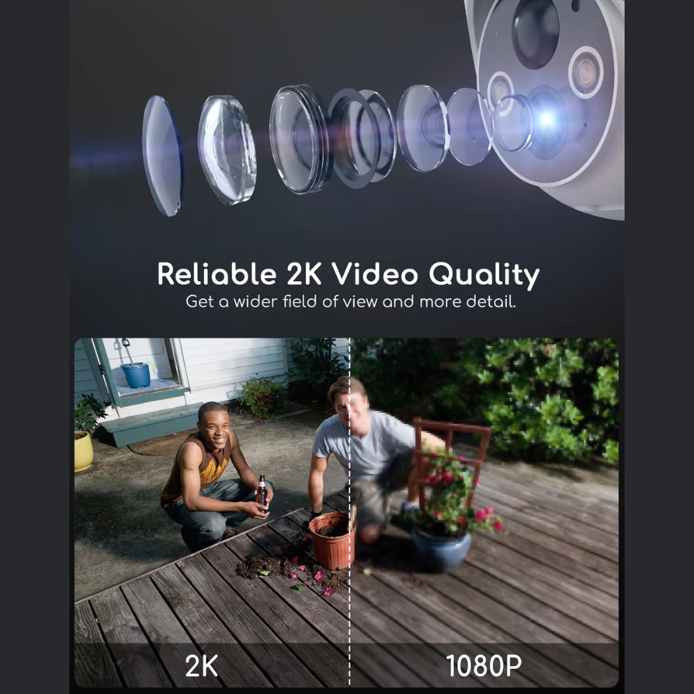 COOAU Q02 Camera 2k Indoor & Outdoor | Color Night Vision 18 COOAU Q02 Camera