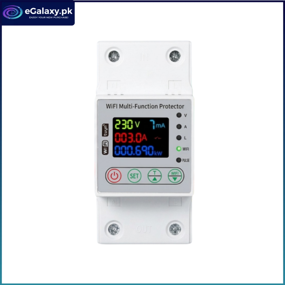 63A LCD Reclosing Protector 2p L+N Disc 1 63A LCD Reclosing Protector