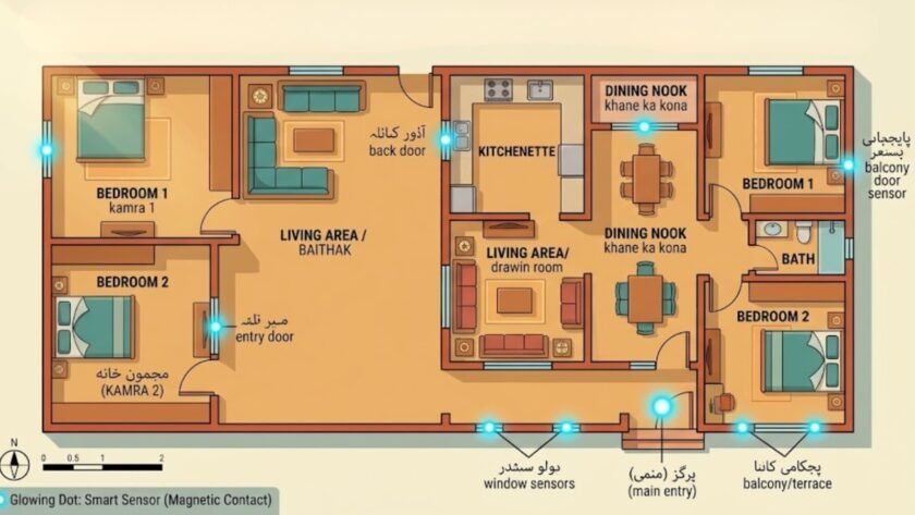 Best Places to Install Door & Window Sensors