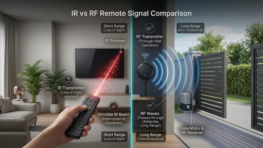 IR vs RF Remote: What's the Difference? 2 IR vs RF Remote