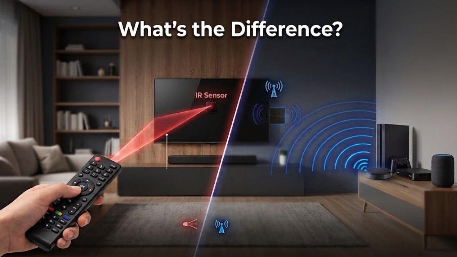 IR vs RF Remote