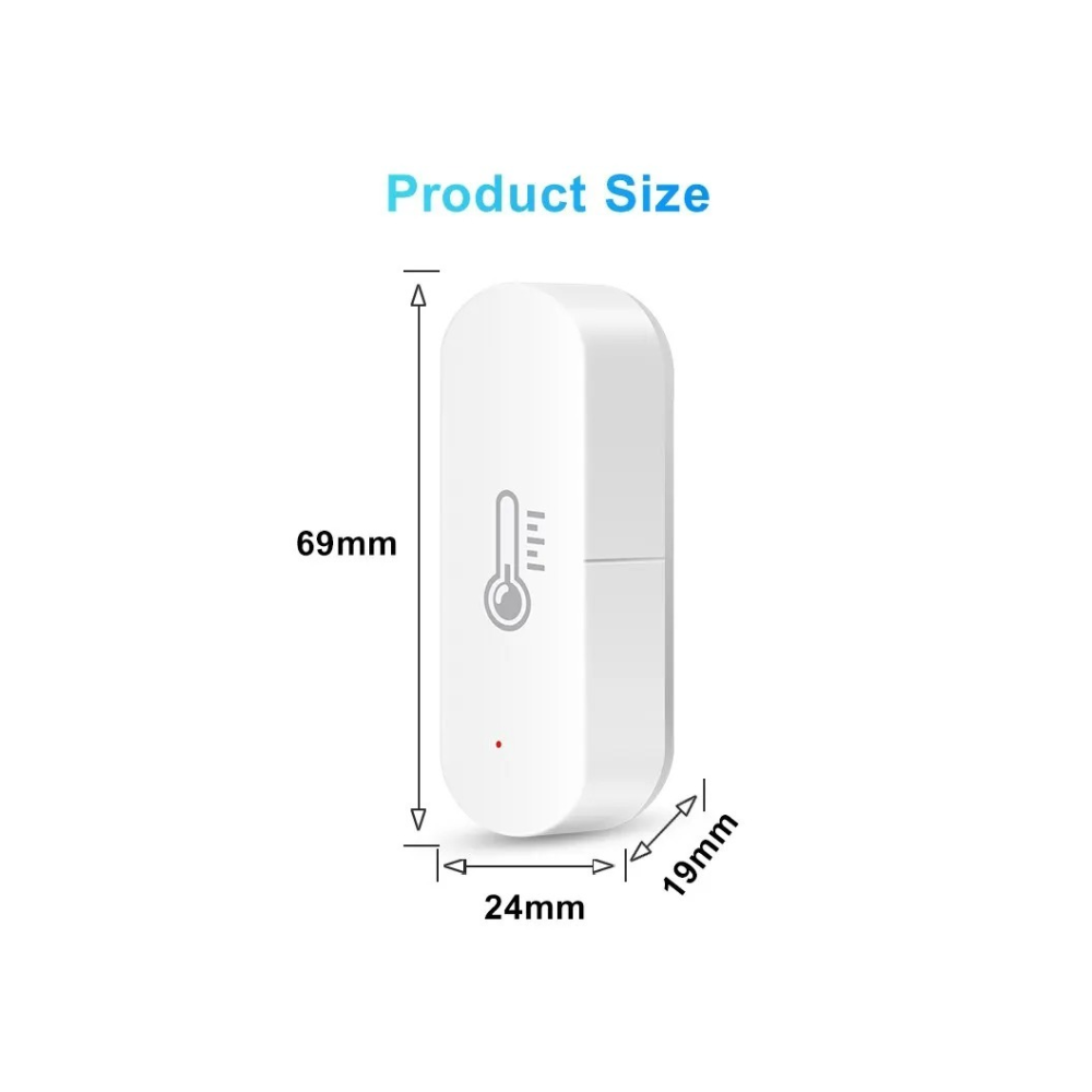 Zigbee Temperature and Humidity Sensor 3 Zigbee Temperature and Humidity Sensor - Image 2